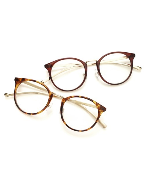 flower（フラワー）の「オータムクラシックグラス（メガネ・レディース・ブラウン/ライトブラウン・FREE）」の13枚目の写真