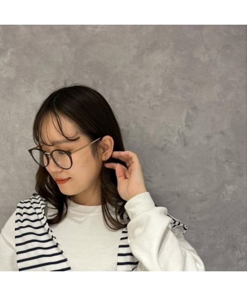 flower（フラワー）の「オータムクラシックグラス（メガネ・レディース・ブラウン/ライトブラウン・FREE）」の15枚目の写真