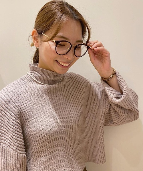flower（フラワー）の「オータムクラシックグラス（メガネ・レディース・ブラウン/ライトブラウン・FREE）」の17枚目の写真