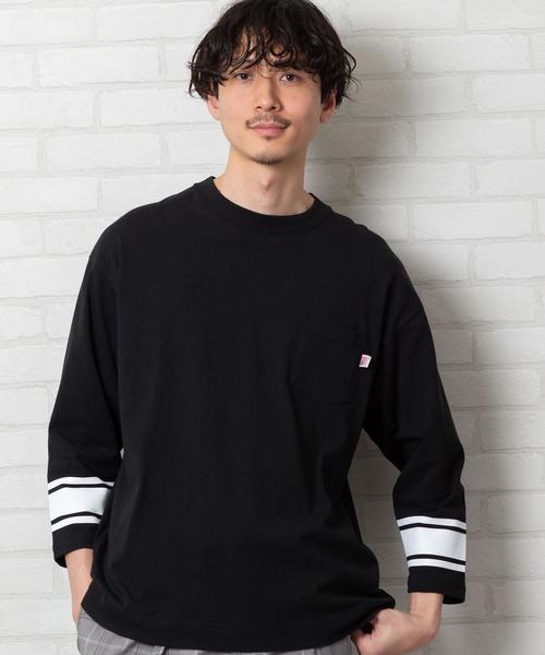 coen(コーエン)の「USAコットンフットボール7分袖ラインTシャツ#(Tシャツ/カットソー・メンズ・ベージュ/ホワイト/ブラック・X-LARGE/SMALL/LARGE/MEDIUM)」の18枚目の写真