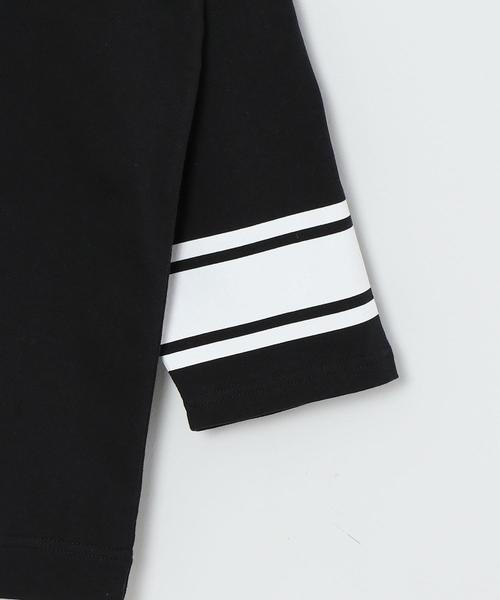 coen(コーエン)の「USAコットンフットボール7分袖ラインTシャツ#(Tシャツ/カットソー・メンズ・ベージュ/ホワイト/ブラック・X-LARGE/SMALL/LARGE/MEDIUM)」の8枚目の写真
