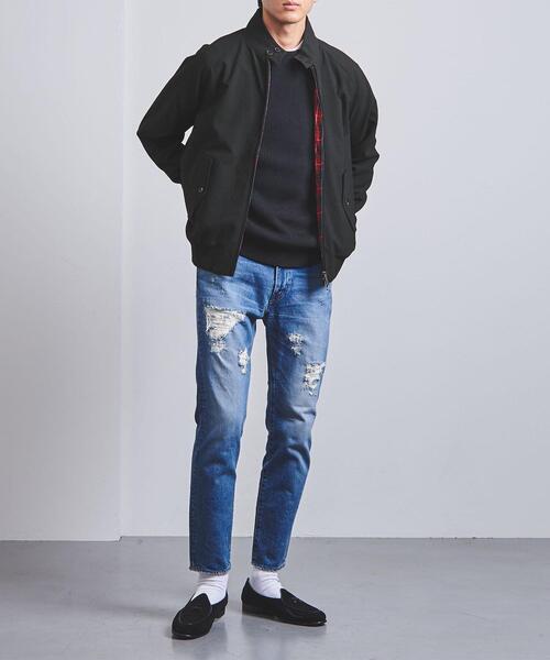 BARACUTA ナイロンジャケット 青 m87247328815_1.jpg?1711248787