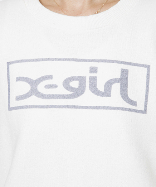 X-girl(エックスガール)の「SWEAT LAYERED DRESS(ワンピース・レディース・ホワイト/ブラック/アッシュ・1/2)」の12枚目の写真