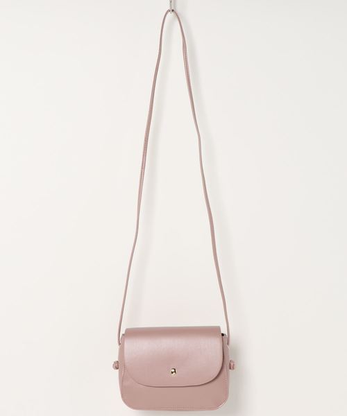 ALTROSE（アルトローズ）の「シンプルショルダーバッグ　[ドーラ]（ショルダーバッグ・レディース・ベージュ/ブラック/ピンク/ブラウン・FREE）」の7枚目の写真