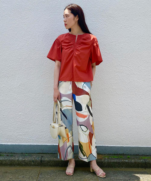 新品タグ付き　Ballsey　ポールジー　シャーリング　ブラウス 新品タグ付き Ballsey ポールジー シャーリング ブラウス 最終