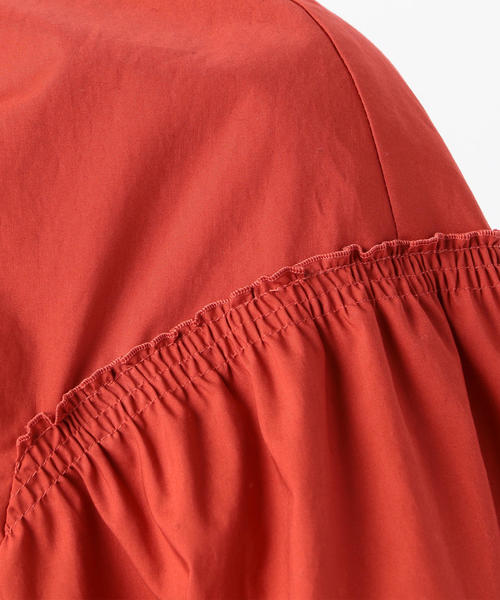 BALLSEY（ボールジィ）の「コットンタイプライター シャーリングブラウス（シャツ/ブラウス・レディース・ホワイト/ライトブルー/ブラック/レッド・36）」の16枚目の写真
