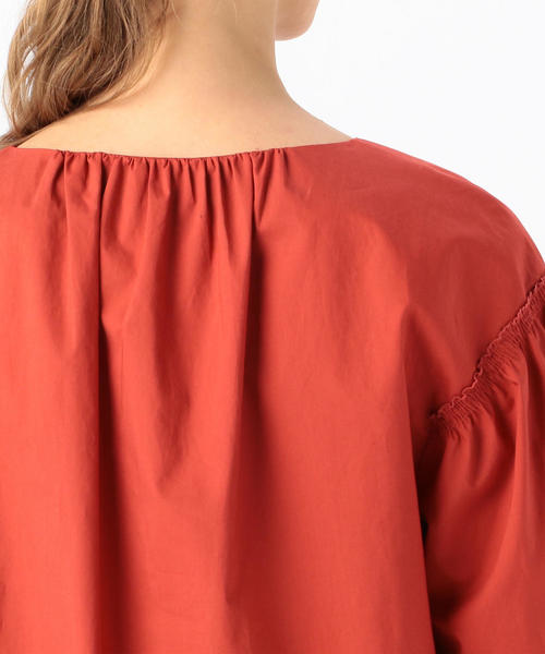 新品タグ付き　Ballsey　ポールジー　シャーリング　ブラウス 新品タグ付き Ballsey ポールジー シャーリング ブラウス セール