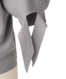 Drawer ドゥロワー ミラノ編みフリルスリーブニット Drawer ドゥロワー ミラノ編みフリルスリーブニット Drawer