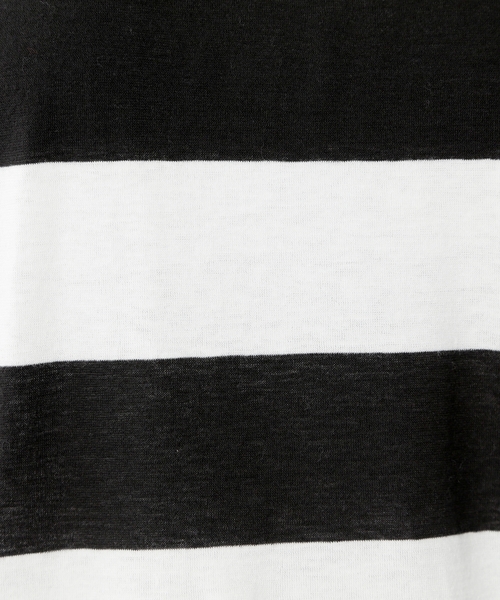 Another Edition（アナザーエディション）の「AE DROP SHLD BOR LSL ◆（Tシャツ/カットソー・レディース・ブラック/ワインレッド/ネイビー・フリー）」の11枚目の写真