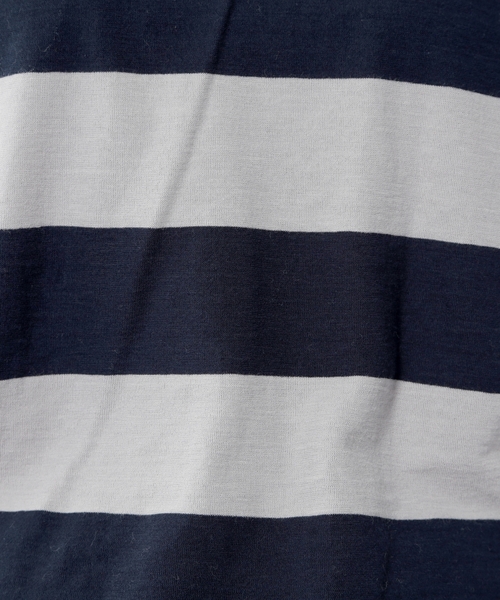 Another Edition（アナザーエディション）の「AE DROP SHLD BOR LSL ◆（Tシャツ/カットソー・レディース・ブラック/ワインレッド/ネイビー・フリー）」の12枚目の写真