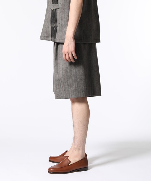 ADAM ET ROPE'(アダムエロペ)の「【NIKKE】キューバビーチ ワイドショーツ(その他パンツ・メンズ・ブラウン系その他/ブラック系その他・M/L/XL)」の4枚目の写真