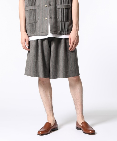 ADAM ET ROPE'(アダムエロペ)の「【NIKKE】キューバビーチ ワイドショーツ(その他パンツ・メンズ・ブラウン系その他/ブラック系その他・M/L/XL)」の11枚目の写真