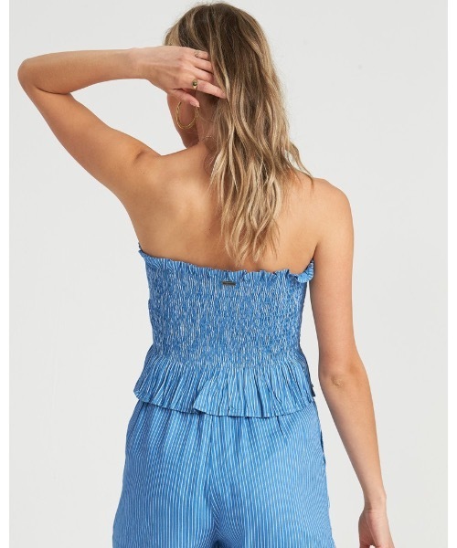 BILLABONG(ビラボン)の「BILLABONG レディース WELL GROUNDED チューブトップ/ビラボン(チューブトップ・レディース・ブラウン/ブルー系その他・MEDIUM)」の8枚目の写真