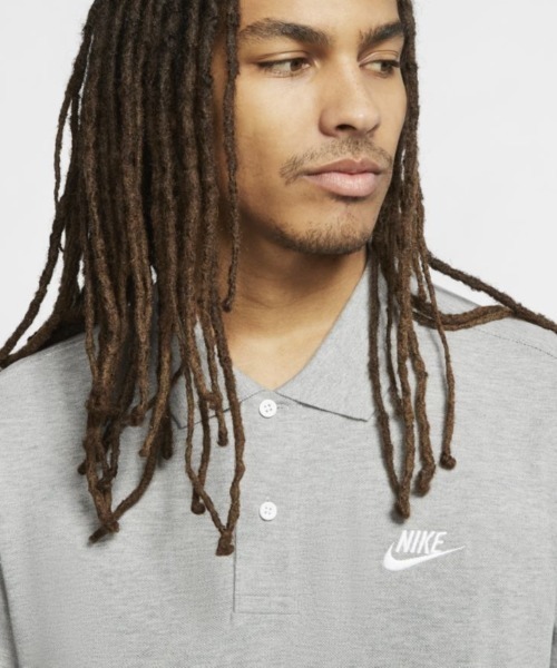 NIKE(ナイキ)の「ナイキ NIKE CE マッチアップ PQ ポロ(ポロシャツ・メンズ・ホワイト/ダークグレー/ブラック・L/XXL/XL/S/M)」の6枚目の写真