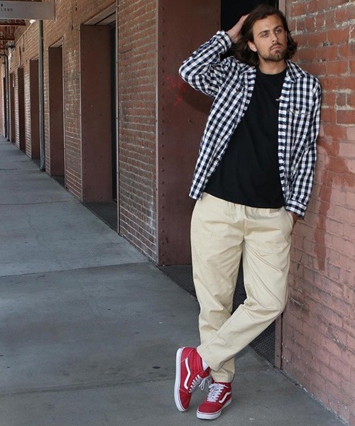 COOKMAN（クックマン）の「Cookman クックマン  シェフパンツ イージーパンツ ワイドパンツ サンド（その他パンツ・メンズ・ベージュ・LARGE/MEDIUM/SMALL）」の9枚目の写真