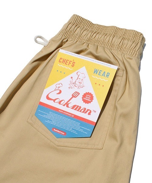 COOKMAN（クックマン）の「Cookman クックマン  シェフパンツ イージーパンツ ワイドパンツ サンド（その他パンツ・メンズ・ベージュ・LARGE/MEDIUM/SMALL）」の17枚目の写真