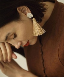 TODAYFUL | ラフィアフリンジイヤリング(イヤリング)