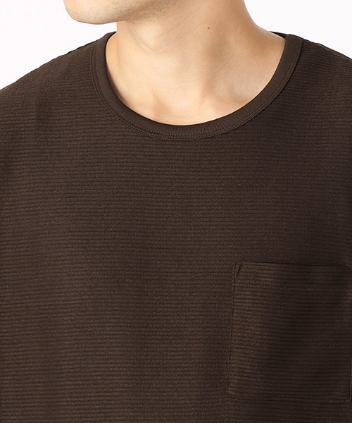 COMME CA ISM(コムサイズム)の「【セットアイテム】Tシャツ × タンクトップ(Tシャツ/カットソー・メンズ・ネイビー/ブラウン/カーキ・MEDIUM/LARGE/X-LARGE)」の13枚目の写真