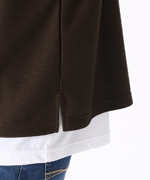 COMME CA ISM(コムサイズム)の「【セットアイテム】Tシャツ × タンクトップ(Tシャツ/カットソー・メンズ・ネイビー/ブラウン/カーキ・MEDIUM/LARGE/X-LARGE)」の15枚目の写真