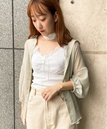 apres jour | シアーシャツ×インナーセット【ZOZOTOWN限定アイテム】(シャツ/ブラウス)