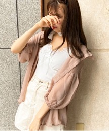 シアーシャツ×インナーセット【ZOZOTOWN限定アイテム】