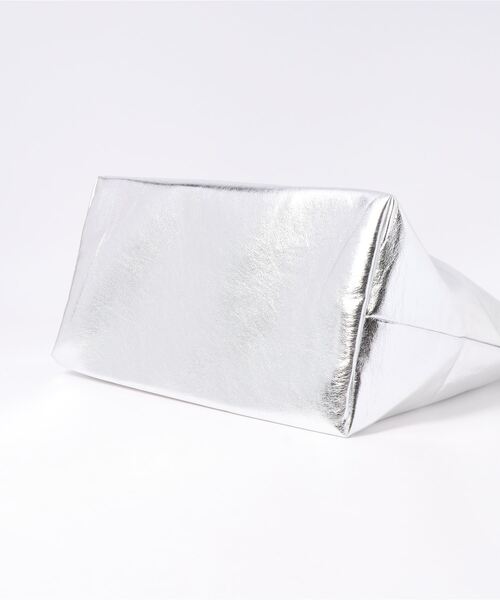DouDou（ドゥドゥ）の「メタルトートBAG（トートバッグ・レディース・シルバー/ブロンズ/オフホワイト/ピンク・FREE）」の6枚目の写真