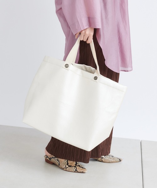 DouDou（ドゥドゥ）の「メタルトートBAG（トートバッグ・レディース・シルバー/ブロンズ/オフホワイト/ピンク・FREE）」の14枚目の写真