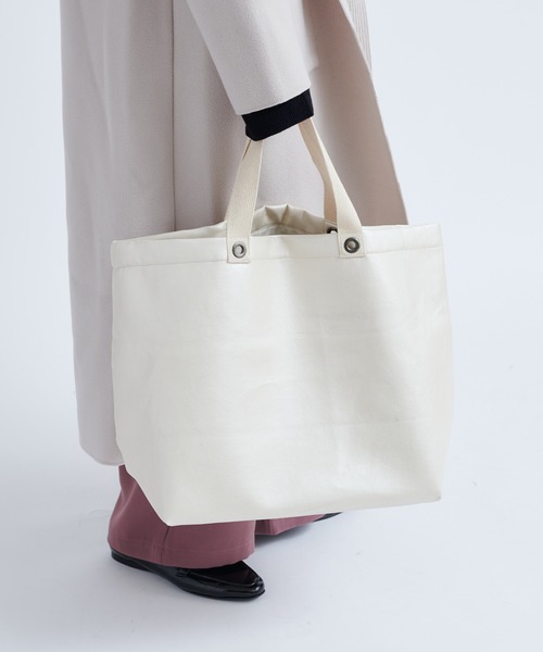 DouDou（ドゥドゥ）の「メタルトートBAG（トートバッグ・レディース・シルバー/ブロンズ/オフホワイト/ピンク・FREE）」の15枚目の写真