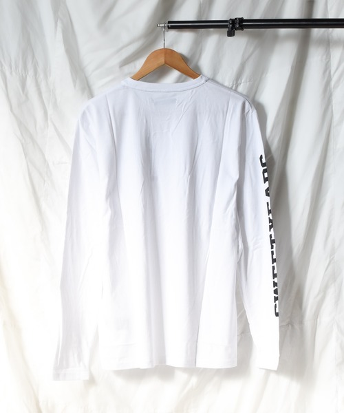 SY32 by SWEET YEARS（エスワイサーティトゥバイスィートイヤーズ）の「/SY32 by SWEET YEARS/ARM LOGO L/S TEE（Tシャツ/カットソー・レディース・ブラック×ブラック/ブラック×ホワイト/ホワイト・X-LARGE/XX-LARGE/LARGE/SMALL/MEDIUM）」の11枚目の写真