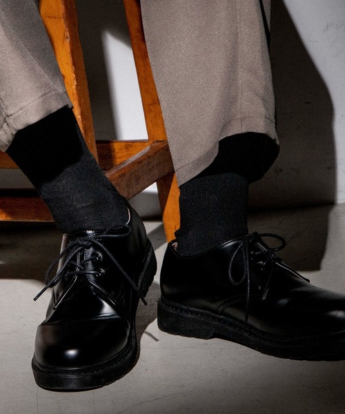 WEGO（ウィゴー）の「WEGO/カラーレギュラーソックス（ソックス/靴下・メンズ・ダークグリーン/ベージュ/ホワイト/ブラック/ブラウン/グリーン/レッド/イエロー/オレンジ/カーキ/パープル/オフホワイト/ライトブラウン/ワイン/オレンジ系その他・FREE）」の4枚目の写真