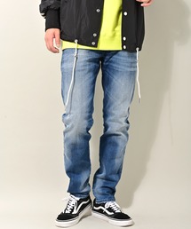 DIESEL（ディーゼル）の「DIESEL (ディーゼル) D-BAZER ダメージ加工 スリムデニムパンツ（デニムパンツ・メンズ）」