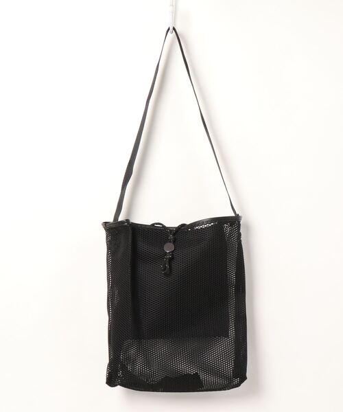And A(アンドエー)の「LIVERAL リヴェラル / NAKI【M】shoulder tote packable ナキ【Mサイズ】パッカブル 2WAY トートショルダーバッグ メッシュバッグ / L4012(ショルダーバッグ・メンズ・ブラック/ブラック系その他/ブラック系その他2・MEDIUM)」の14枚目の写真