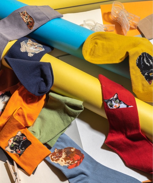 Jubilee（ジュビリー）の「キャット 猫デザイン ソックス5足セット（ソックス/靴下・レディース・その他1/その他2/その他3/その他4/その他5/その他8/その他7/その他6/その他13/その他11/その他12/その他10/その他9・FREE）」の18枚目の写真