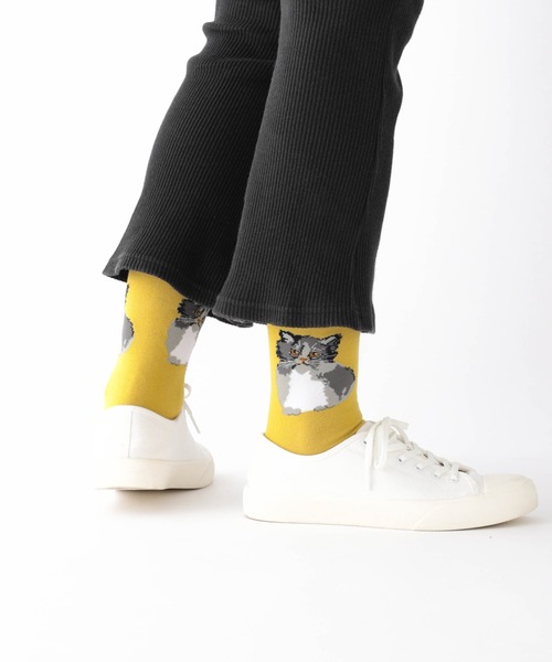 Jubilee（ジュビリー）の「キャット 猫デザイン ソックス5足セット（ソックス/靴下・レディース・その他1/その他2/その他3/その他4/その他5/その他8/その他7/その他6/その他13/その他11/その他12/その他10/その他9・FREE）」の20枚目の写真