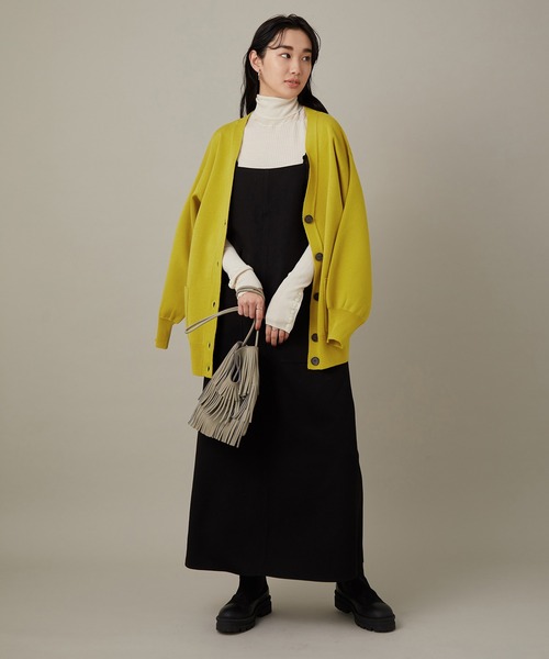 ADAM ET ROPE'（アダムエロペ）の「【一部店舗限定】WIDE総針カーディガン（カーディガン/ボレロ・レディース・ライトグレー/ライトグリーン/キナリ・FREE）」の6枚目の写真