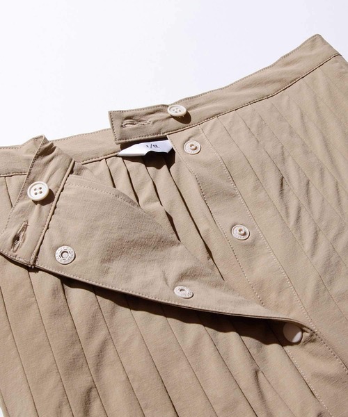 新品　F/CE. FRONT OPEN LONG SKIRT ロングスカート F/CE. （エフシーイー）の「F/CE. FRONT OPEN LONG SKIRT