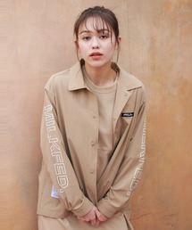 MILKFED. | SLEEVE LOGO COACH JACKET(その他アウター)