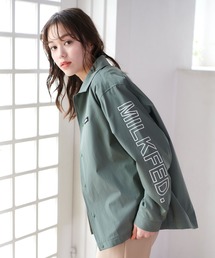 MILKFED. | SLEEVE LOGO COACH JACKET(その他アウター)