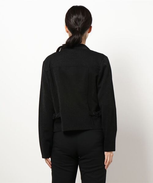 アニエスベー JGI0 BLOUSON fifre シャイニーブルゾン ブラック agnes b.（アニエスベー）の「JGI0 BLOUSON fifre シャイニー