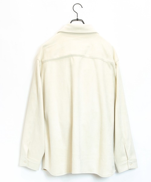 JACKROSE(ジャックローズ)の「JE-フェイクスウェード・CPO-シャツジャケット(ブルゾン・メンズ・ブラック/サックスブルー/ピンク/アイボリー・M/L)」の12枚目の写真