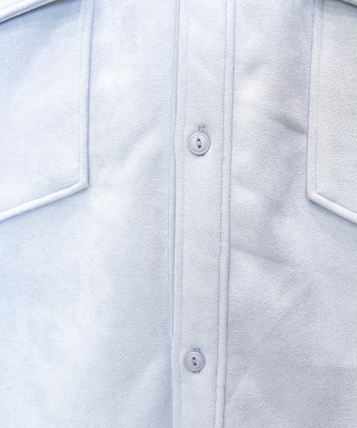 JACKROSE(ジャックローズ)の「JE-フェイクスウェード・CPO-シャツジャケット(ブルゾン・メンズ・ブラック/サックスブルー/ピンク/アイボリー・M/L)」の18枚目の写真