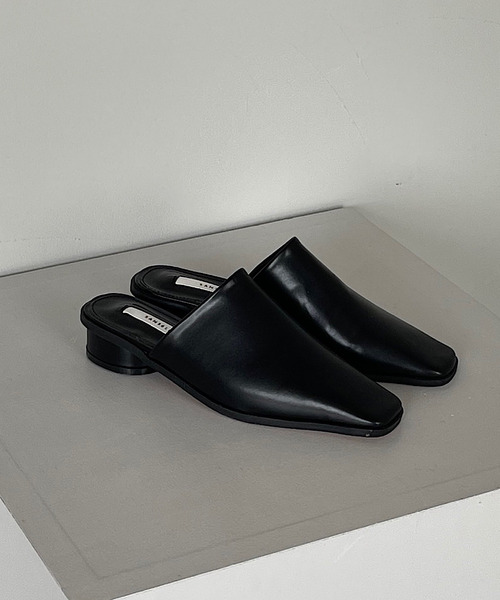 SANSeLF（サンセルフ）の「【SANSeLF】squaretoe rowheel mule sans6（サンダル・レディース・ブラック/グレー・40/38/39/35/36/37）」の20枚目の写真