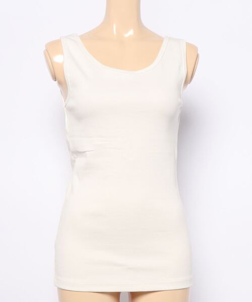 AMERICAN HOLIC（アメリカンホリック）の「テレコタンクトップ1　＊（タンクトップ・レディース・ブルー/ブラック/その他7/ミント/オフホワイト・M/L）」の8枚目の写真