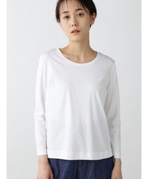 human woman | オーガニック６２／－スムース長袖Ｔシャツ(Tシャツ/カットソー)