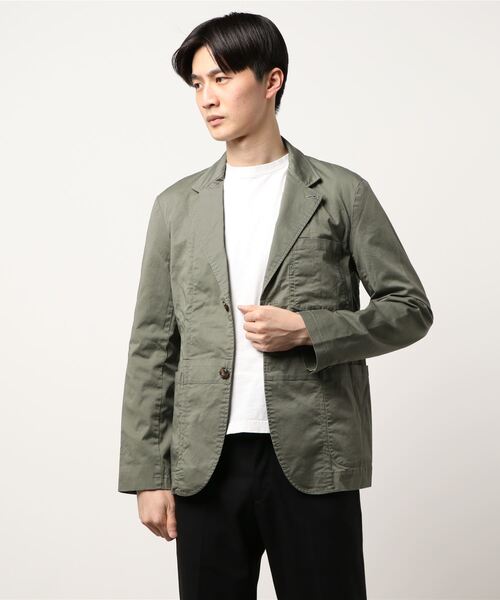 PAZZO（パッゾ）の「【PAZZO】 ストレッチツイル JKT（その他アウター・メンズ・ベージュ/ダークネイビー/カーキ・46/50/48）」の2枚目の写真