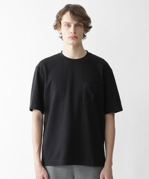 BLACK LABEL CRESTBRIDGE（ブラックレーベル・クレストブリッジ）の「ミドルスリーブチェックポケットT（Tシャツ/カットソー・メンズ）」