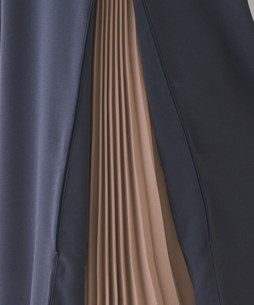 KATHARINE ROSS(キャサリンロス)の「【KATHARINE ROSS】●結婚式 ジョーゼットバックプリーツドレス(ドレス・レディース・アイボリー/ネイビー・MEDIUM)」の11枚目の写真