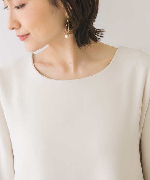 KATHARINE ROSS(キャサリンロス)の「【KATHARINE ROSS】●結婚式 ジョーゼットバックプリーツドレス(ドレス・レディース・アイボリー/ネイビー・MEDIUM)」の18枚目の写真