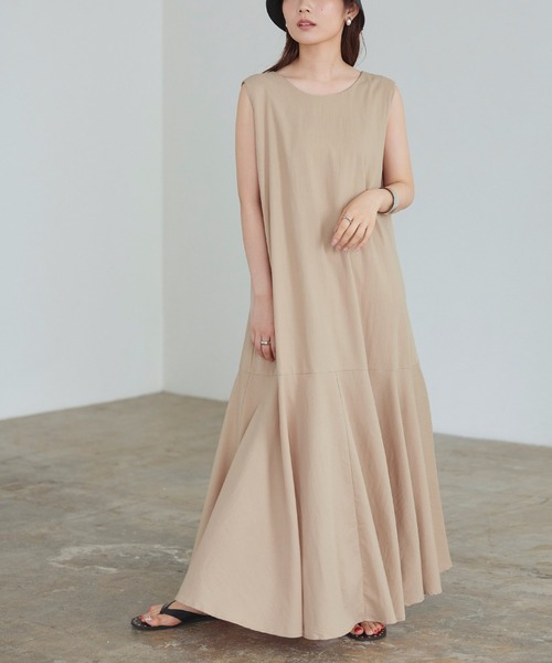 セール ﾊﾞｯｸｵｰﾌﾟﾝ裾切替ﾜﾝﾋﾟｰｽ ワンピース Titivate ティティベイト のファッション通販 Zozotown