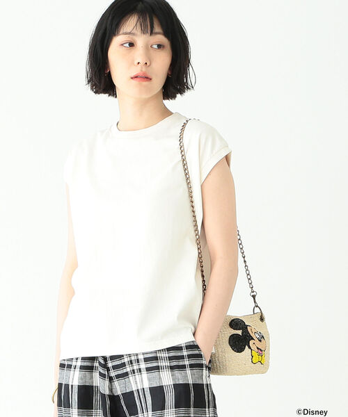 BEAMS BOY(ビームスボーイ)の「SCREEN STARS × BEAMS BOY / 別注 ピグメント ノースリーブ Tシャツ(Tシャツ/カットソー・レディース・ブラック/オフホワイト/ピンク/ラベンダー・ONE SIZE)」の5枚目の写真